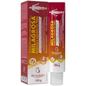 Pomada Massageadora Milagrosa Extra Forte 150g | Moringa e Açafrão-da-Terra Bio Instinto