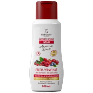 Sabonete Íntimo Líquido Bio Instinto Frutas Vermelhas 200ml com Ácido Lático